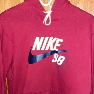 Red Nike SB Hoodie